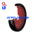 Колесо в сборе 280x65/L/63S/MB/G/4-50-90/RAL3000 (OTICO)