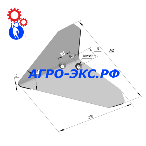 КРХ-420-А-Лапа-С-2,5-ОСТ-23.2.164-87